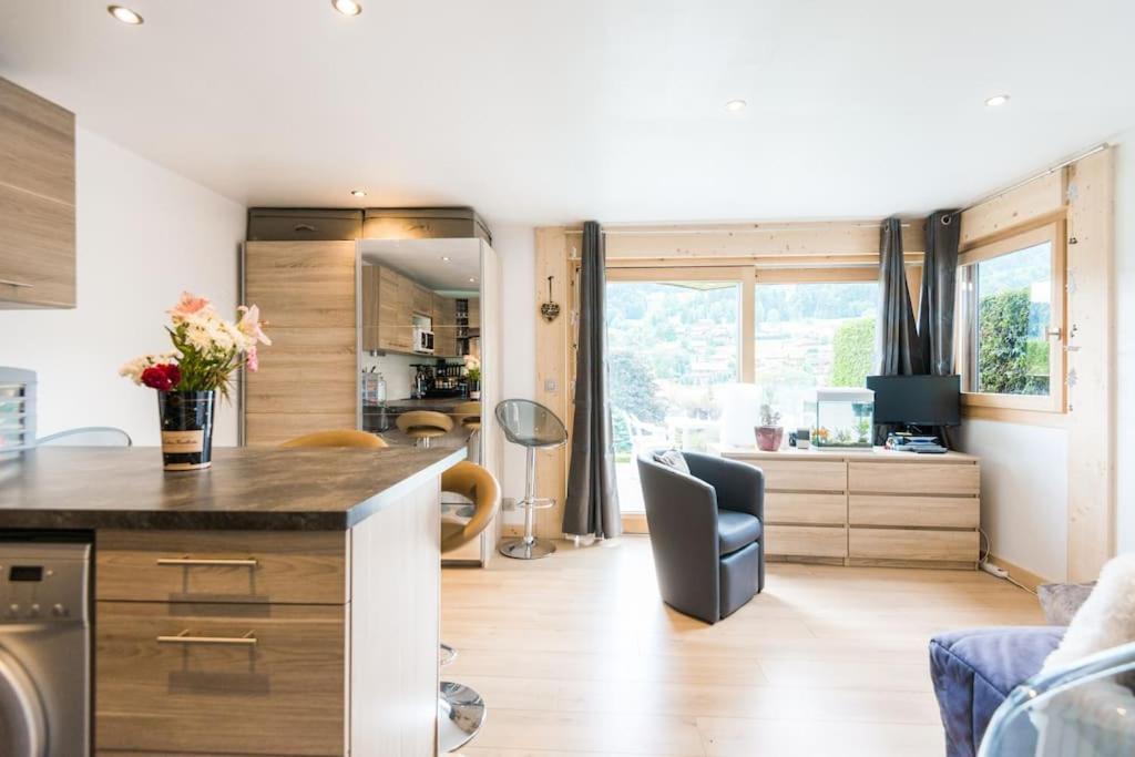 Demi-QuartierPied-A-Terre Cosy Face Aux Pistes De La Princesseアパートメント エクステリア 写真