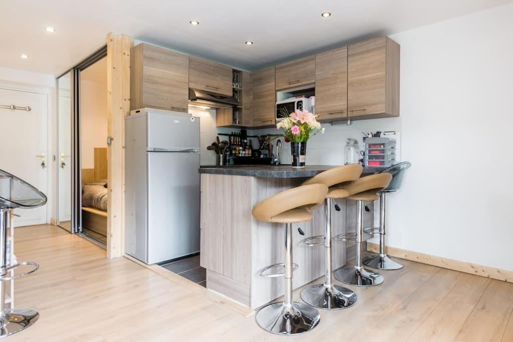 Demi-QuartierPied-A-Terre Cosy Face Aux Pistes De La Princesseアパートメント エクステリア 写真